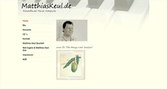 Desktop Screenshot of matthiaskeul.de